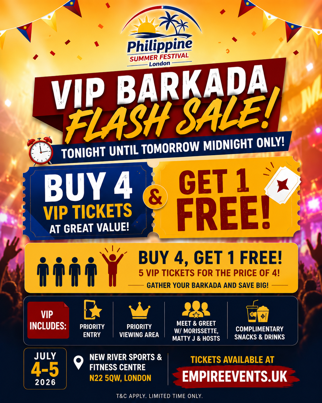 VIP Barkada Flash Sale poster